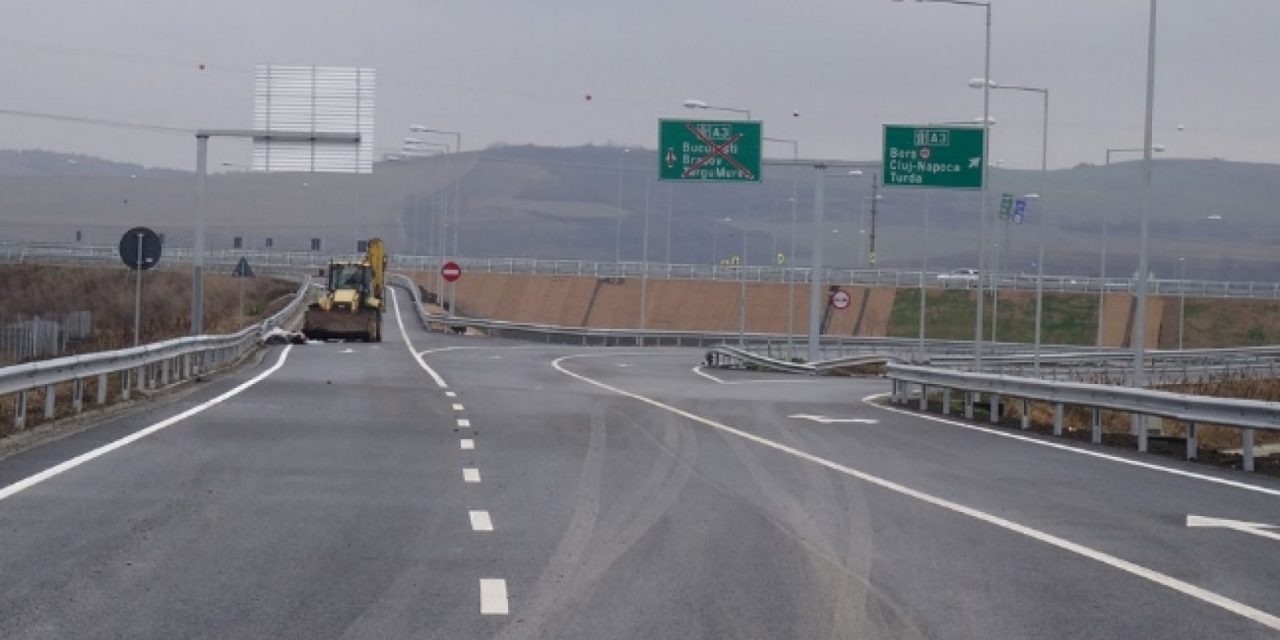 Trei loturi din Autostrada Transilvania au fost deschise traficului